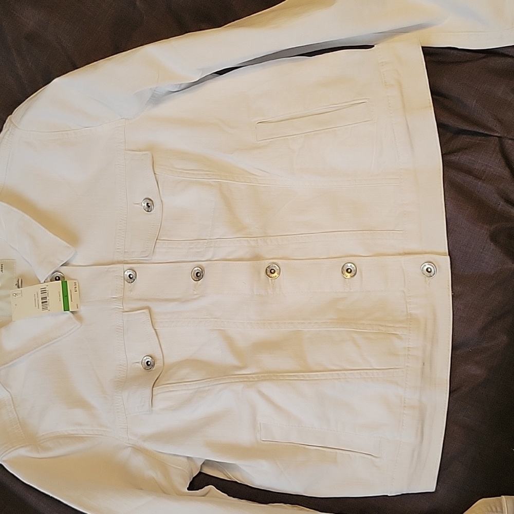 White Jean jacket